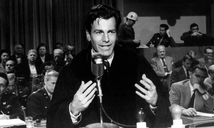 OSCARS. Bester Hauptdarsteller. PreistrÃ¤ger 1961-1970 JUDGMENT AT NUREMBERG, Maximilian Schell, 1961 Courtesy Everett Collection PUBLICATIONXNOTxINxCANxCHNxFRAxITAxJPNxNORxPOLxRUSxESPxUKxUSA Copyright: xCourtesyxEverettxCollectionx MBDJUAT EC022