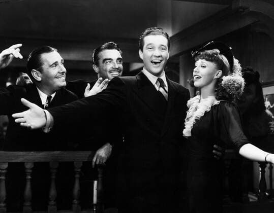 OSCARS. Beste Hauptdarstellerin. PreistrÃ¤gerinnen 1941-1950 KITTY FOYLE, Dennis Morgan, Ginger Rogers, 1940. Courtesy Everett Collection PUBLICATIONXNOTxINxCANxCHNxFRAxITAxJPNxNORxPOLxRUSxESPxUKxUSA Copyright: xCourtesyxEverettxCollectionx MBDKIFO EC027