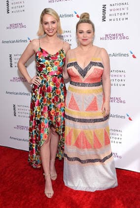 March 8, 2020, Los Angeles, California, USA: Molly McCook and Amanda Fuller arrives for the 8th Annual Women Making History Awards held at the Skirball Cultural Center. Los Angeles USA - ZUMAo05_ 20200308_zaf_o05_023 Copyright: xLisaxO Connorx