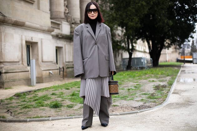 Maiko Shibata attending the Chloe runway show during Paris Fashion Week - Feb 27, 2020 - PFW: Street Style Day 3, Paris France  Copyright: xValentinaxRanierix PFW2020Day4VR82
