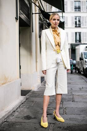 Leonie Hanne attending Paris Fashion Week - Feb 29, 2020 - PFW: Street Style Day 6, Paris France  Copyright: xValentinaxRanierix PFW2020Day6VR71