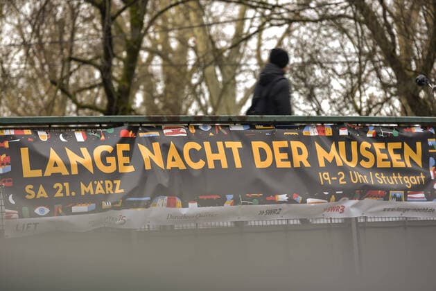 Corona Virus. Die lange Nacht der Musseen 2020 in Stuttgart wird abgesagt. Aufgrund der steigenden Zahlen der Erkrankten am Corona Virus, Covid 19. Stuttgart Baden-Wuerttemberg Deutschland Copyright: xMaxxKovalenkox