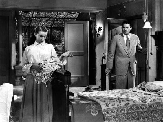 ROMAN HOLIDAY, Gregory Peck, Audrey Hepburn, 1953 Courtesy Everett Collection !ACHTUNG AUFNAHMEDATUM GESCHÃ„TZT! PUBLICATIONXNOTxINxCANxCHNxFRAxITAxJPNxNORxPOLxRUSxESPxUKxUSA Copyright: xCourtesyxEverettxCollectionx MBDROHO EC057