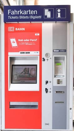 xblx, DB Fahrkartenautomat im Hauptbahnhof Frankfurt Frankfurt am Main