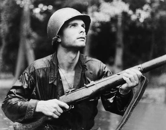 THE THIN RED LINE, Keir Dullea, 1964 !ACHTUNG AUFNAHMEDATUM GESCHÃ„TZT! PUBLICATIONXNOTxINxCANxCHNxFRAxITAxJPNxNORxPOLxRUSxESPxUKxUSA Copyright: xCourtesyxEverettxCollectionx MBDTHRE EC055