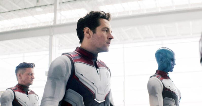 AVENGERS: ENDGAME, (aka AVENGERS 4), from left: Jeremy Renner as Clint Barton Hawkeye, Paul Rudd as Scott Lang Ant-Man, Karen Gillan as Nebula, 2019. Walt Disney Studios Motion Pictures Marvel Studios courtesy Everett Collection null !ACHTUNG AUFNAHMEDATUM GESCHÃ„TZT! PUBLICATIONXNOTxINxCANxCHNxFRAxITAxJPNxNORxPOLxRUSxESPxUKxUSA Copyright: xWaltxDisneyxCo. CourtesyxEverettxCollectionx MCDAVEN EC194