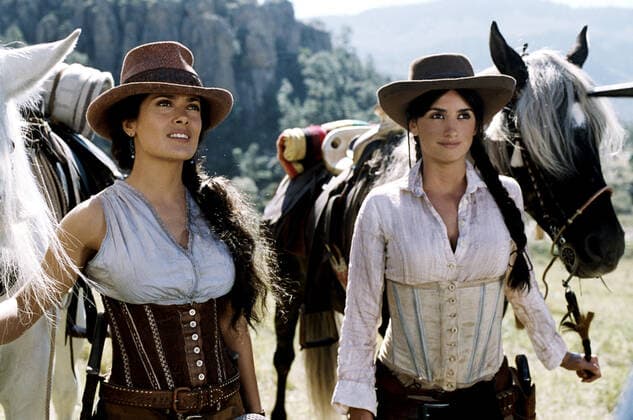 BANDIDAS, Salma Hayek, Penelope Cruz, 2006, TM & Copyright (c) 20th Century Fox Film Corp. All rights reserved. 20thCentFox Courtesy Everett Collection !ACHTUNG AUFNAHMEDATUM GESCHÃ„TZT! PUBLICATIONXNOTxINxCANxCHNxFRAxITAxJPNxNORxPOLxRUSxESPxUKxUSA Copyright: x20thCentFox CourtesyxEverettxCollectionx MCDBAND FE011
