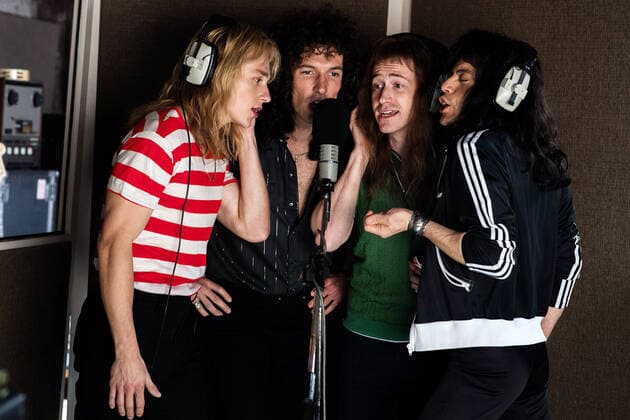 OSCARS. Bester Hauptdarsteller. PreistrÃ¤ger 2011-2020 BOHEMIAN RHAPSODY, from left: Ben Hardy as Roger Taylor, Gwilym Lee as Brian May, Joe Mazzello as John Deacon, Rami Malek as Freddie Mercury, 2018. photo: Alex Bailey TM & copyright Twentieth Century Fox Film Corp. All rights reserved. Courtesy Everett Collection !ACHTUNG AUFNAHMEDATUM GESCHÃ„TZT! PUBLICATIONXNOTxINxCANxCHNxFRAxITAxJPNxNORxPOLxRUSxESPxUKxUSA Copyright: x20thCentFox CourtesyxEverettxCollectionx MCDBORH FE011
