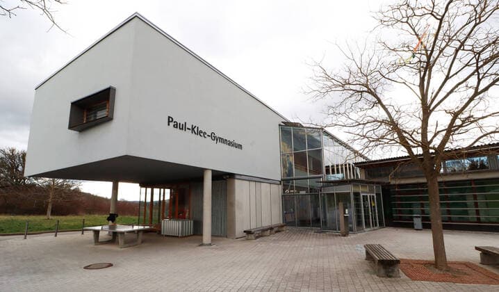 Rottenburg 11.03.2020 Aussenansicht des Paul Klee Gynmasium