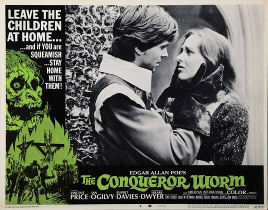 THE CONQUEROR WORM, (aka WITCHFINDER GENERAL), Ian Ogilvy, Hilary Dwyer, (aka Hilary Heath), 1968. Courtesy Everett Collection !ACHTUNG AUFNAHMEDATUM GESCHÃ„TZT! PUBLICATIONXNOTxINxCANxCHNxFRAxITAxJPNxNORxPOLxRUSxESPxUKxUSA Copyright: xCourtesyxEverettxCollectionx MCDCOWO EC021