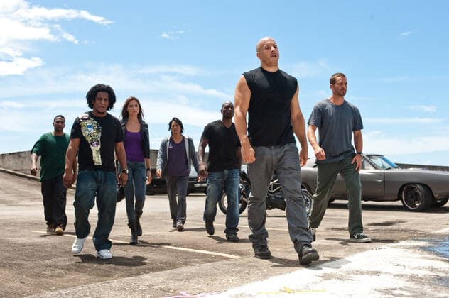 FAST FIVE, starting third from left: Gal Gadot, Sung Kang, Ludacris, Vin Diesel, Paul Walker, 2011, Universal Pictures courtesy Everett Collection Universal Courtesy Everett Collection !ACHTUNG AUFNAHMEDATUM GESCHÃ„TZT! PUBLICATIONXNOTxINxCANxCHNxFRAxITAxJPNxNORxPOLxRUSxESPxUKxUSA Copyright: xUniversal CourtesyxEverettxCollectionx MCDFAFI EC008