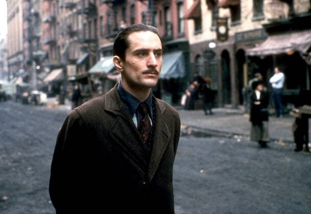 OSCARS. Bester Nebendarsteller. PreistrÃ¤ger 1971-1980 THE GODFATHER: PART II, Robert De Niro, 1974 Courtesy Everett Collection !ACHTUNG AUFNAHMEDATUM GESCHÃ„TZT! PUBLICATIONXNOTxINxCANxCHNxFRAxITAxJPNxNORxPOLxRUSxESPxUKxUSA Copyright: xCourtesyxEverettxCollectionx MCDGOTW EC001