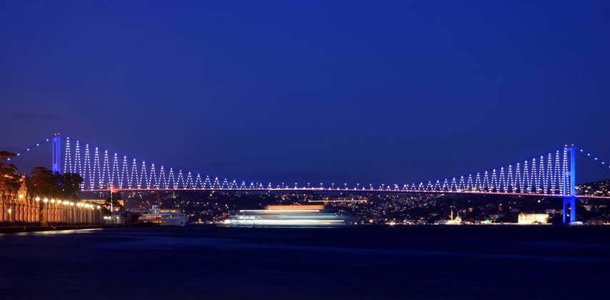 Istanbul Bosporus Bridge One of the longest bridge in the world  Copyright: xmuharremzx 871696