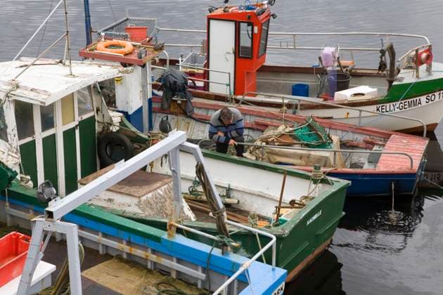 fish boats. Killybegs . County Donegal. Ireland. Copyright: xMikelxBilbaox M-14-30-Ireland-044