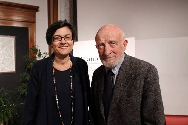 MEETING ON ARCHITECTURE AT THE URBAN CENTER, LUCIA DE CESARIS, VITTORIO GREGOTTI (Alberto Cattaneo Fotogramma Fotogramma, MILAN - 2011-11-16) ps the photo can be used in respect of the context in which it was taken, and without defamatory intent of the decorum of the people represented (Alberto Cattaneo Fotogramma Fotogramma, Archive Photos - 2020-03-15) p.s. la foto e utilizzabile nel rispetto del contesto in cui e stata scattata, e senza intento diffamatorio del decoro delle persone rappresentate  Copyright: xAlbertoxCattaneox xFotogrammax xFOTOGRAMMAx