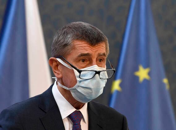Bilder des Jahres 2020, News 03 März News Bilder des Tages Skoda Auto, the largest Czech car maker, will halt production on Friday, Prime Minister Andrej Babis told journalists in Prague, Czech Republic, March 17, 2020. (CTKxPhoto MichalxKrumphanzl) CTKPhotoP202003170733001 kru 5