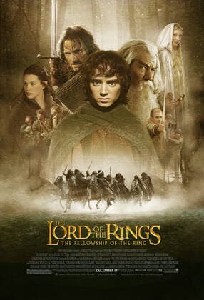 THE LORD OF THE RINGS: THE FELLOWSHIP OF THE RING, US poster art, top, starting with large heads, from left: Liv Tyler, Viggo Mortensen, Elijah Wood, Ian McKellen, Orlando Bloom (archer), Sean Bean (horn), John Rhys-Davies (helmet), Cate Blanchett, 2001. New Line Cinema courtesy Everett Collection Warner Bros Courtesy Everett Collection !ACHTUNG AUFNAHMEDATUM GESCHÃ„TZT! PUBLICATIONXNOTxINxCANxCHNxFRAxITAxJPNxNORxPOLxRUSxESPxUKxUSA Copyright: xNewxLinexCinema CourtesyxEverettxCollectionx MCDLOOF EC034