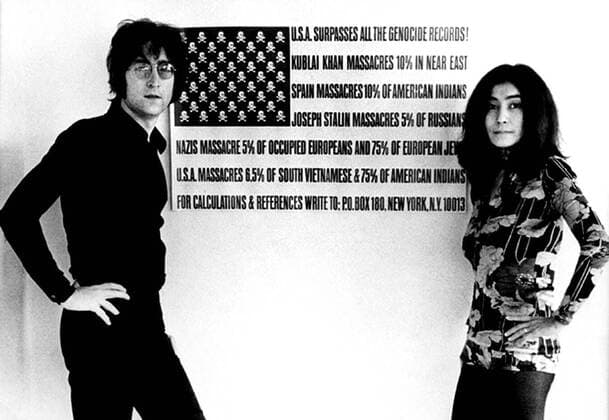 THE U.S. VS. JOHN LENNON, John Lennon, Yoko Ono, 2006. Lions Gate courtesy Everett Collection Lions Gate Courtesy Everett Collection !ACHTUNG AUFNAHMEDATUM GESCHÃ„TZT! PUBLICATIONXNOTxINxCANxCHNxFRAxITAxJPNxNORxPOLxRUSxESPxUKxUSA Copyright: xLionsxGate CourtesyxEverettxCollectionx MCDUSVS EC006