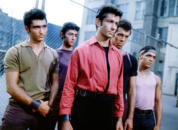OSCARS. Bester Nebendarsteller. PreistrÃ¤ger 1961-1970 WEST SIDE STORY, George Chakiris (front), 1961 Courtesy Everett Collection !ACHTUNG AUFNAHMEDATUM GESCHÃ„TZT! PUBLICATIONXNOTxINxCANxCHNxFRAxITAxJPNxNORxPOLxRUSxESPxUKxUSA Copyright: xCourtesyxEverettxCollectionx MCDWESI EC010