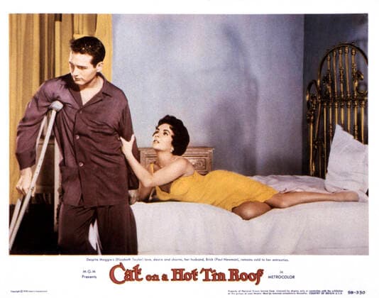 CAT ON A HOT TIN ROOF, from left, Paul Newman, Elizabeth Taylor, 1958 Courtesy Everett Collection !ACHTUNG AUFNAHMEDATUM GESCHÃ„TZT! PUBLICATIONXNOTxINxCANxCHNxFRAxITAxJPNxNORxPOLxRUSxESPxUKxUSA Copyright: xCourtesyxEverettxCollectionx MSDCAON EC048