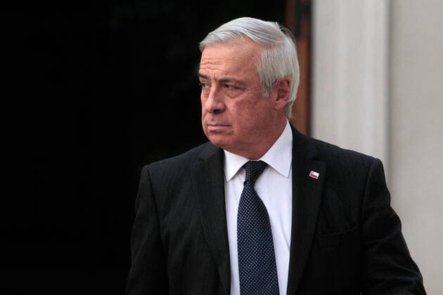 Santiago, March 21, 2020 Health Minister Jorge Manalich refers to the first death from Coronavirus, an 82-year-old woman via Aton Chile, Santiago Chile Aton 406347  Copyright: JONNATHANxOYARZUN ATONxCHILE