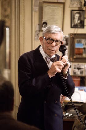 OSCARS. Bester Nebendarsteller. PreistrÃ¤ger 1971-1980 THE SUNSHINE BOYS, George Burns, 1975 Courtesy Everett Collection !ACHTUNG AUFNAHMEDATUM GESCHÃ„TZT! PUBLICATIONXNOTxINxCANxCHNxFRAxITAxJPNxNORxPOLxRUSxESPxUKxUSA Copyright: xCourtesyxEverettxCollectionx MCDSUBO EC011