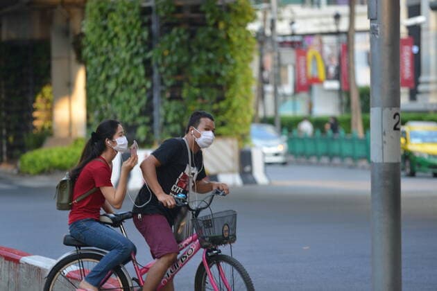 Thailand: Silent Bangkok from COVID-19 The first day that government agencies announcing the closing of a department store in Bangkok, Thailand to prevent Coronavirus disease (COVID-19). Thailand Copyright: TeeraxNoisakran