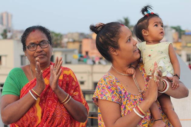 India: 5 minutes at 5 PM Janta Curfew The people of India applauding the real hero of the health department by making different sounds at 5 pm on . This was the sound of untold gratitude. Kolkata West Bengal India Copyright: SunamxBanerjee