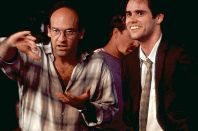 THE MASK, Director Chuck Russell, Jim Carrey, on set, 1994, New Line Cinema Everett Collection New Line Cinema Courtesy Everett Collection !ACHTUNG AUFNAHMEDATUM GESCHÃ„TZT! PUBLICATIONXNOTxINxCANxCHNxFRAxITAxJPNxNORxPOLxRUSxESPxUKxUSA Copyright: xNewxLinexCinema CourtesyxEverettxCollectionx MSDMASK EC043