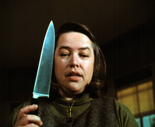 MISERY, Kathy Bates, 1990 Columbia Pictures Courtesy Everett Collection !ACHTUNG AUFNAHMEDATUM GESCHÃ„TZT! PUBLICATIONXNOTxINxCANxCHNxFRAxITAxJPNxNORxPOLxRUSxESPxUKxUSA Copyright: xColumbiaxPictures CourtesyxEverettxCollectionx MSDMISE EC002