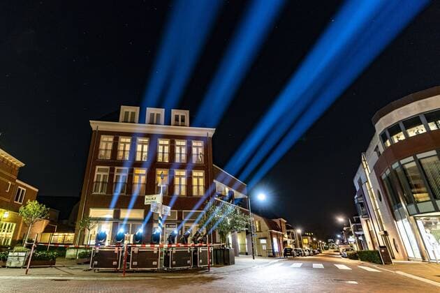RAAMSDONKSVEER, , 22-03-2020, dutchnews, , Light the Sky for corona Light the Sky for corona  x7562141x Copyright: