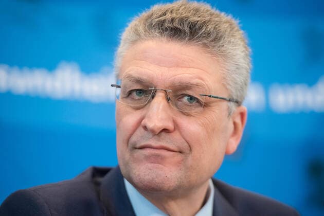 Gesundheit Corona-Virus Robert Koch-Institut Aufgrund der Corona-Krise haelt das Robert Koch-Institut, eine selbststaendige deutsche Bundesoberbehoerde fuer Infektionskrankheiten, taeglich ein Pressebriefing ab um die Oeffentlichkeit ueber den Verlauf der Virusepedimie und ueber Gegenmassnahmen zu informieren. Im Bild: Prof. Dr. Lothar H. Wieler, Praesident des Robert Koch-Institut am Freitag den 20. Maerz 2020. 20.3.2020, Berlin