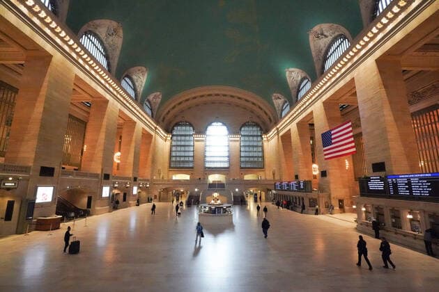 News Bilder des Tages March 22, 2020, New York, NY, USA: New Yorkers respond to the Coronavirus on March 22, 2020 in New York. New York USA - ZUMAb148 20200322_zap_b148_088 Copyright: xBryanxSmithx