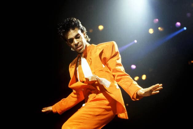 DETROIT, MI - JUNE 7: American singer Prince (1958-2016) performs on stage during the 1986 Parade Tour on June 7, 1986 at the Cobo Arena in Detroit, Michigan. Copyright: xRossxMarinoxArchivex xMediaPunchx