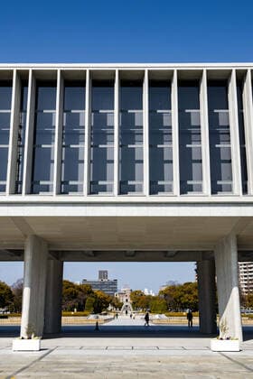 March 6, 2020, Hiroshima, Japan: A view of the Atomic Bomb Dome in Hiroshima from the Hiroshima Peace Museum, which has closed to prevent the spread of Coronavirus COVID-19. Many public places across Japan have been closed in a bid to stem the spread of the disease. Hiroshima Japan - ZUMAs197 20200306_zab_s197_014 Copyright: xTobyxForagex
