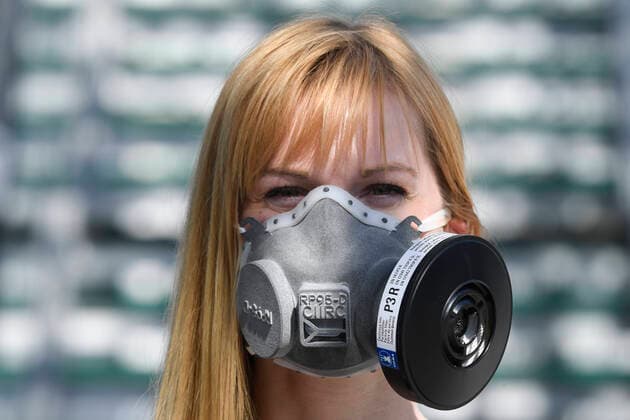 The Czech Technical University (CVUT) in Prague can start manufacturing up to 10,000 respirators with the strongest protection a day and it will start supplying them to the teaching hospitals as of next week, Alena Novakova, Press Manager of The Czech Technical University (CVUT) said in Prague, Czech Republic, March 22, 2020. The CVUT experts have developed a respirator on a 3D printer. The special filter lasts for about a week. This is an even stronger protection than the FFP3 respirators. (CTKxPhoto MichalxKamaryt) CTKPhotoP202003230467401 KMT 02