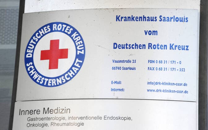 Das Krankenhaus des Deutschen Roten Kreuzes am Montag (23.02.2020) in Saarlouis.