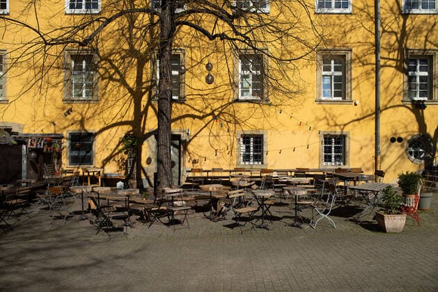 Coronavirus-COVID-19 Leere Plätze und Strassen in der Stuttgarter Innenstadt aufgrund der freiwilligen Ausgangssperre. Stuttgart Mitte Baden-Württemberg Deutschland Copyright: xLeif-HendrikxPiechowskix
