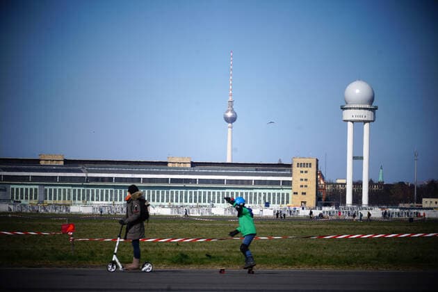23.03.2020,Berlin,Deutschland,GER,Tempelhofer Feld,