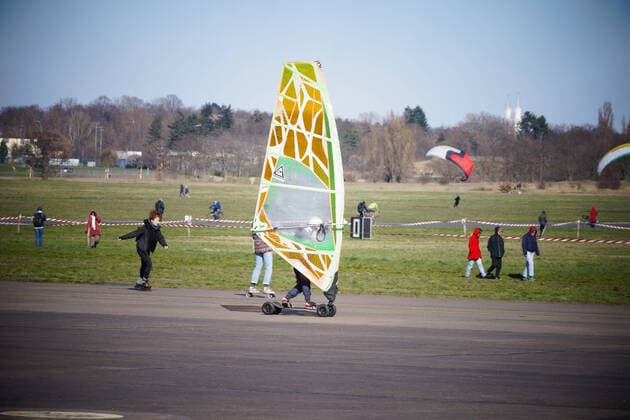 23.03.2020,Berlin,Deutschland,GER,Tempelhofer Feld, Windsport