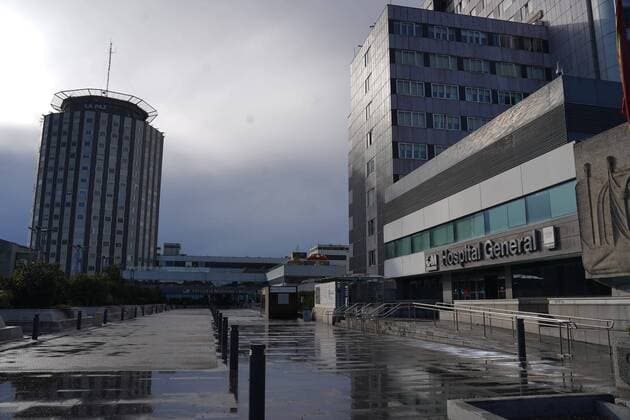 Field Hospital built next to La Paz hospital during the coronavirus crisis, in Madrid, on Sunday 22, March 2020 Cordon Press