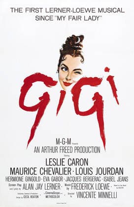 GIGI, Leslie Caron, 1958 Courtesy Everett Collection !ACHTUNG AUFNAHMEDATUM GESCHÃ„TZT! PUBLICATIONXNOTxINxCANxCHNxFRAxITAxJPNxNORxPOLxRUSxESPxUKxUSA Copyright: xCourtesyxEverettxCollectionx MSDGIGI EC001