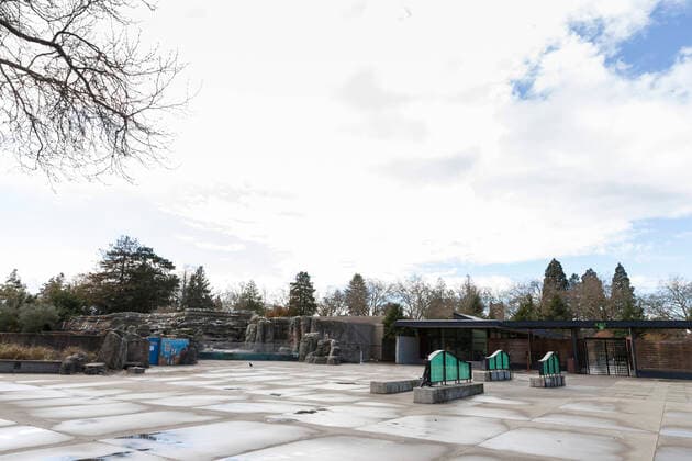 March 23, 2020, Seattle, Washington, U.S: Th emain entrance at SeattleÃ¢â‚¬â ¢s Woodland Park Zoo sits empty on March 23, 2020. The park temporarily closed to the public on March 12, 2020 following the directive of state health and government officials as a measure to help slow the spread of the novel coronavirus in the community. Seattle U.S. - ZUMAg235 20200323_zap_g235_013 Copyright: xPaulxChristianxGordonx
