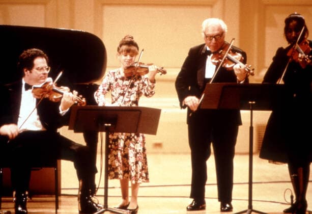 SMALL WONDERS, Itzhak Perlman, Isaac Stern, 1995, (c)Miramax courtesy Everett Collection Miramax Courtesy Everett Collection !ACHTUNG AUFNAHMEDATUM GESCHÃ„TZT! PUBLICATIONXNOTxINxCANxCHNxFRAxITAxJPNxNORxPOLxRUSxESPxUKxUSA Copyright: xMiramax CourtesyxEverettxCollectionx MSDSMWO EC001