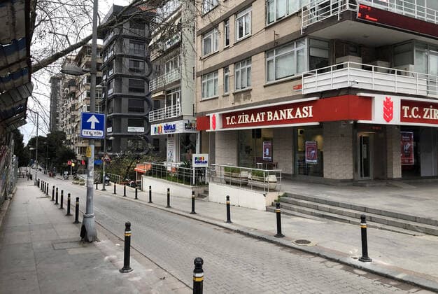 View of Istanbul™s shopping street Bagdat¦ As 20 million city Istanbul is getting empty, the number of infected people increased to 1525 people and 37 deaths. Copyright: TolgaxAdanali 16704543