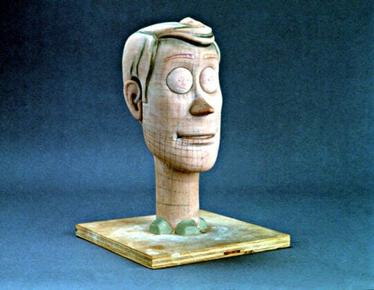 TOY STORY, model of Woody s head, 1995, (c)Buena Vista Pictures courtesy Everett Collection Buena Vista Pictures Courtesy Everett Collection !ACHTUNG AUFNAHMEDATUM GESCHÃ„TZT! PUBLICATIONXNOTxINxCANxCHNxFRAxITAxJPNxNORxPOLxRUSxESPxUKxUSA Copyright: xBuenaxVistaxPictures CourtesyxEverettxCollectionx MSDTOST WD006
