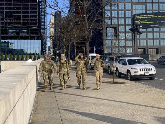 March 24, 2020, International, New York, USA: (NEW)..Javits center to be 2000-bed hospital complex for COVID-19.March 24,2020,New York,USA:New York Governor Andrew Cuomo will convert the javits convention center into a 2,000-bed hospital complex to treat coronavirus patients and has been in full swing since Monday (23)...Credit: Thenews2 International - ZUMAn293 20200324_znp_n293_078 Copyright: xNiyixFotex