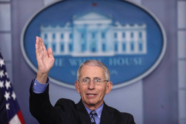 March 25, 2020, Washington, District of Columbia, USA: Director of the National Institute of Allergy and Infectious Diseases at the National Institutes of Health Dr. Anthony Fauci speaks during a press conference with members of the coronavirus task force in the Brady Press Briefing Room of the White House on March 24, 2020 in Washington, DC Washington USA - ZUMAs152 20200325_zaa_s152_034 Copyright: xOliverxContrerasx