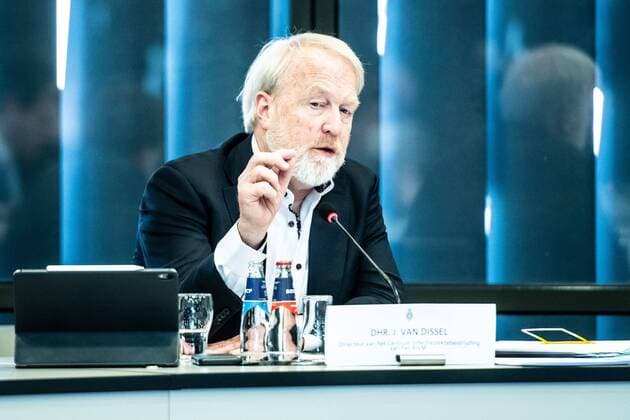 DEN HAAG, 23-03-2020, Coronavirus update for members of Dutch Parliament by RIVM and NIVC. Jaap van Dissel (directeur van het Centrum Infectieziektebestrijding van RIVM) . Coronavirus update for members of Dutch Parliament  x7606270x Copyright: