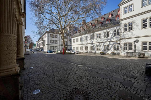 Rathaus Koblenz 25.03.2020, Rheinland-Pfalz, Koblenz: Eines der Rathausgebäude der Stadt.